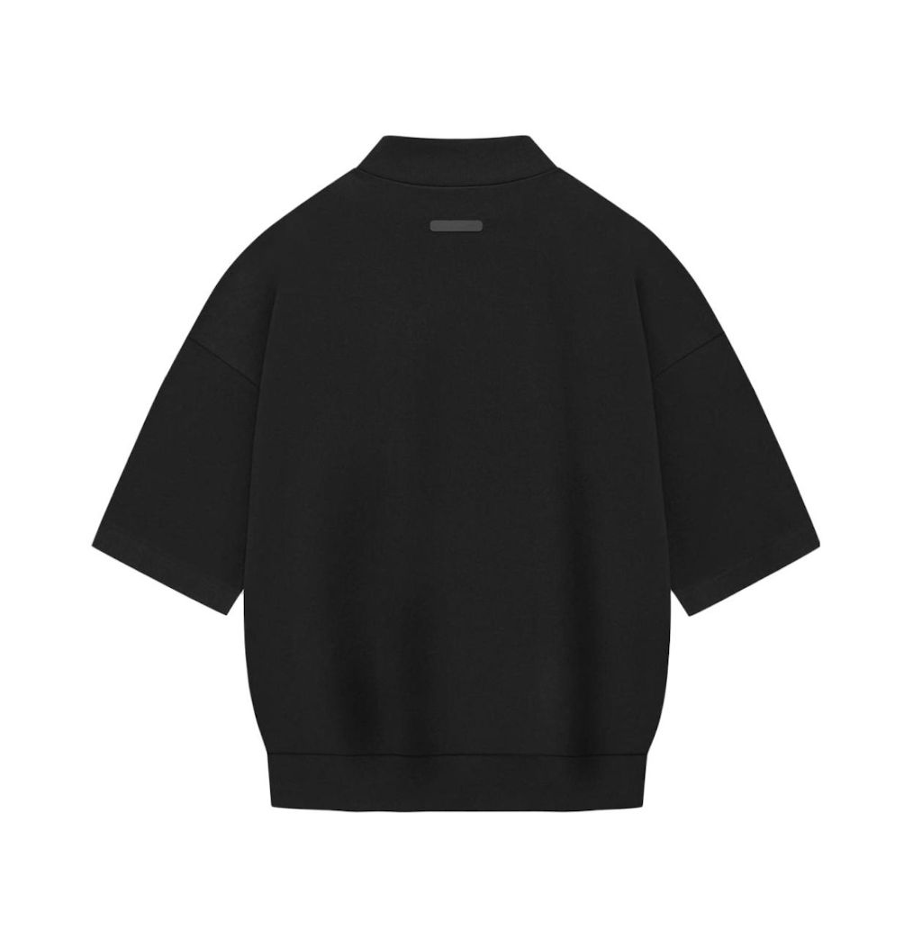 Adidas x Fear of God Athletics Moc Neck Sweat in Black