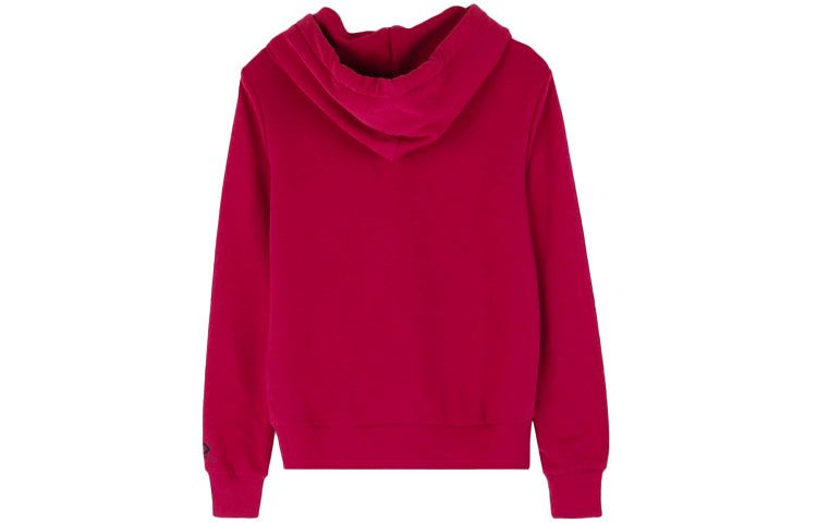 (WMNS) Converse Love the Progress Print Hoodie 'Red' 10017330-A02 sold by KicksCrew product image thumbnail 2