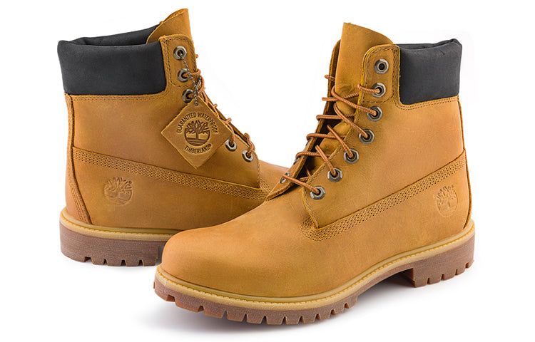 Timberland Premium 6-Inch Waterproof Boot 'Wheat Nubuck' A655H sold by KicksCrew product image thumbnail 5