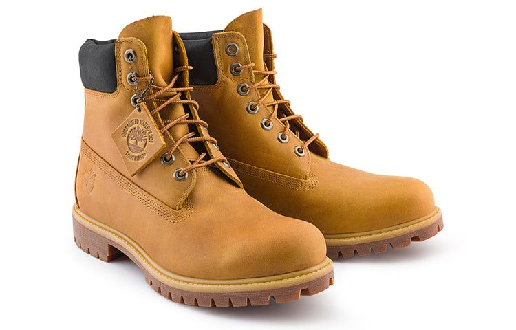 Timberland Premium 6-Inch Waterproof Boot 'Wheat Nubuck' A655H sold by KicksCrew product image thumbnail 4