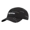 Supreme Stitch Jacquard Camp Cap 'Black White' SUP-SS22-896 sold by KicksCrew