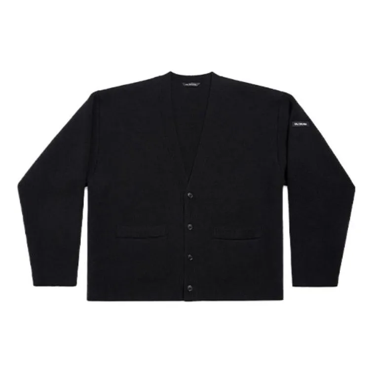 (WMNS) Balenciaga Cardigan 'Black' 771668T16751000 sold by KicksCrew