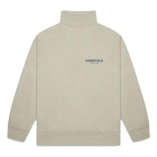 Fear of God Essentials FW20 Mock Neck Sweatshirt 'Moss' FOG-FW20-296 sold by KicksCrew