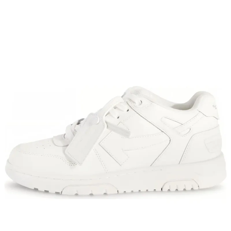 (WMNS) Off-White Out Of Office Leather Sneakers 'White' OWIA259C99LEA0080101 sold by KicksCrew