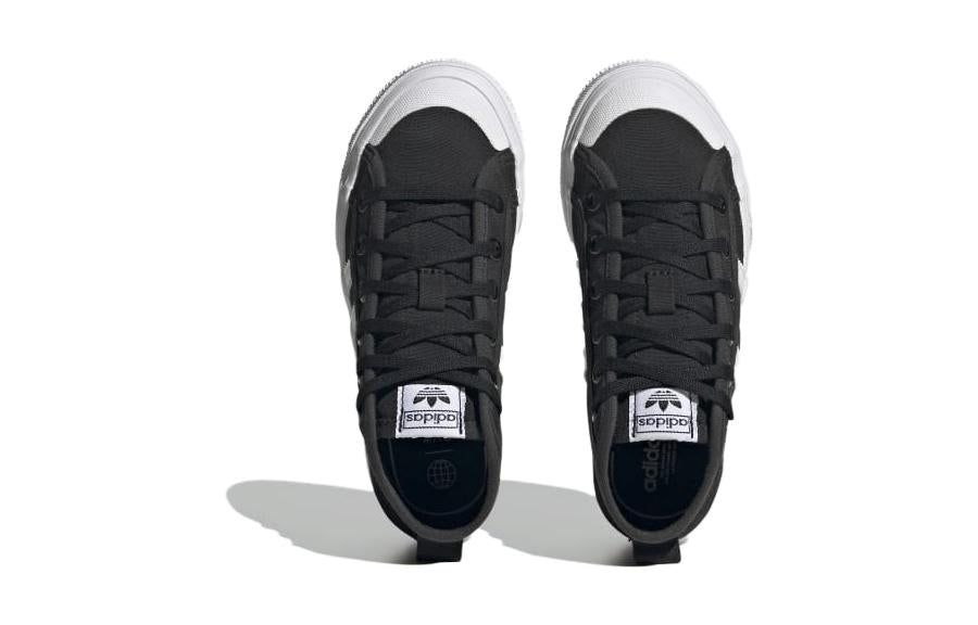 (GS) adidas originals Nizza Platform Mid 'Black Black' GY9955 sold by KicksCrew product image thumbnail 4