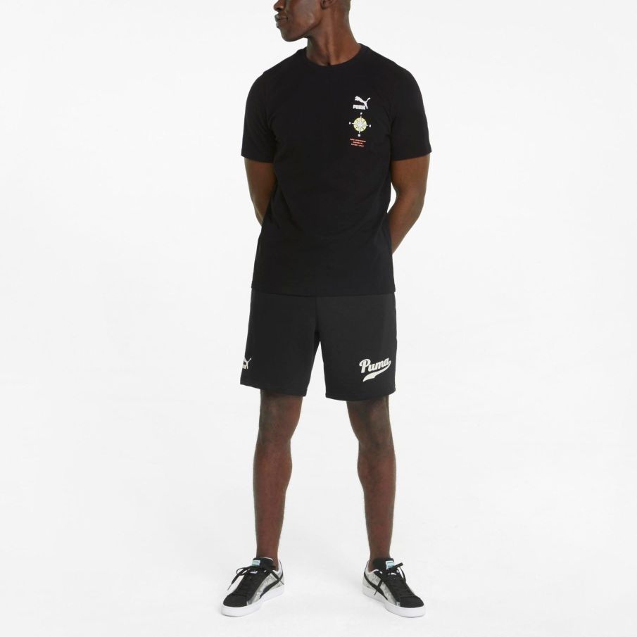 Puma Essential Sweat Shorts 'Black' 536934-01 sold by KicksCrew product image thumbnail 3