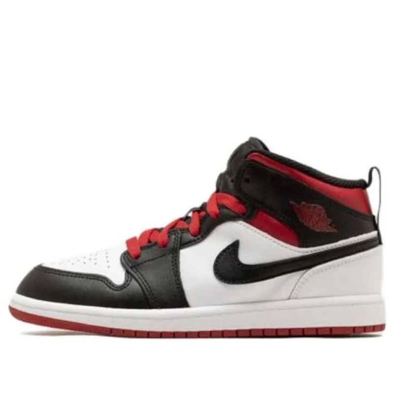 (PS) Air Jordan 1 Mid 'Gym Red Black Toe' DQ8424106 sold by KicksCrew