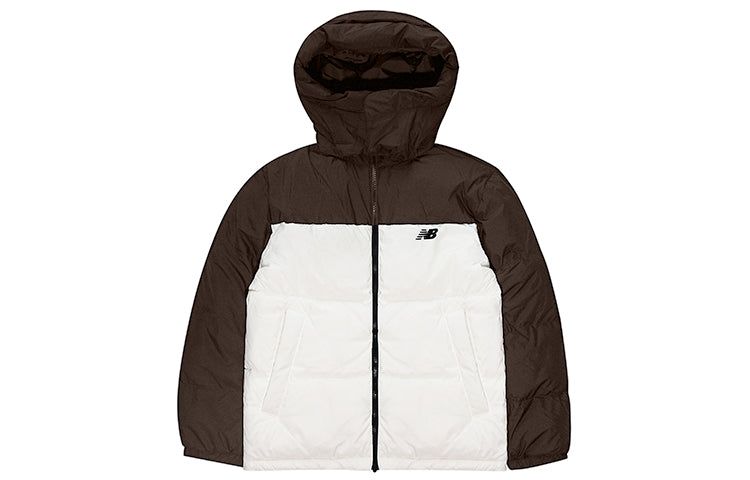 New Balance Lifestyle Puffer Down Jacket 'White Black' NP94V043-ORG sold by KicksCrew product image thumbnail 3