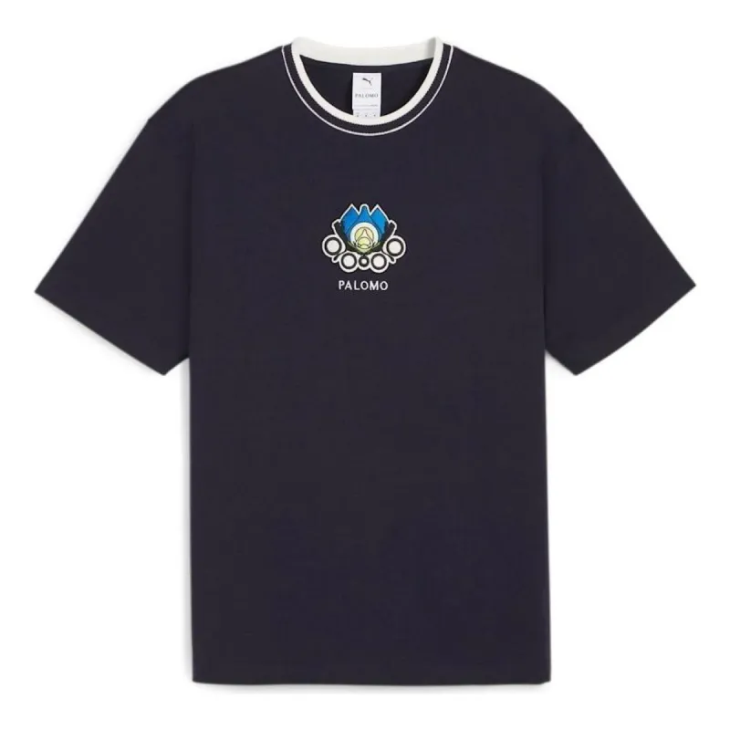 PUMA x Palomo Graphic T-shirt 'New Navy' 625558-16 sold by KicksCrew