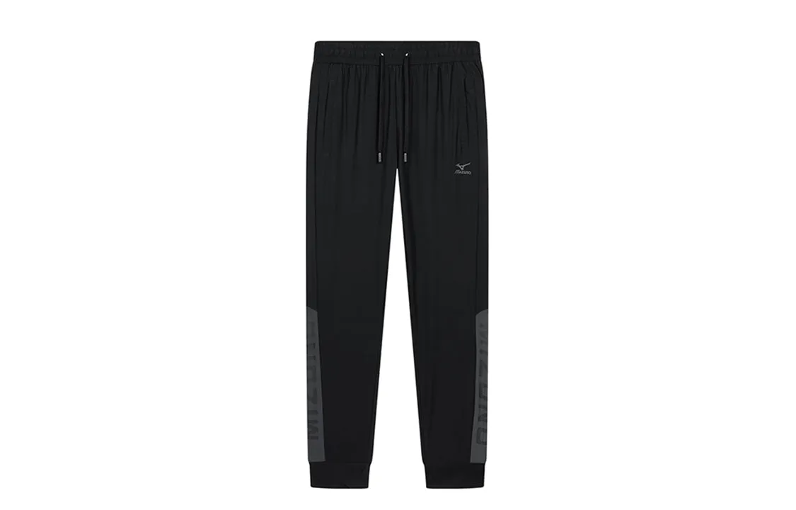 Mizuno Logo Outdoor Casual Pants 'Black' A2CF3112 sold by KicksCrew product image thumbnail 2