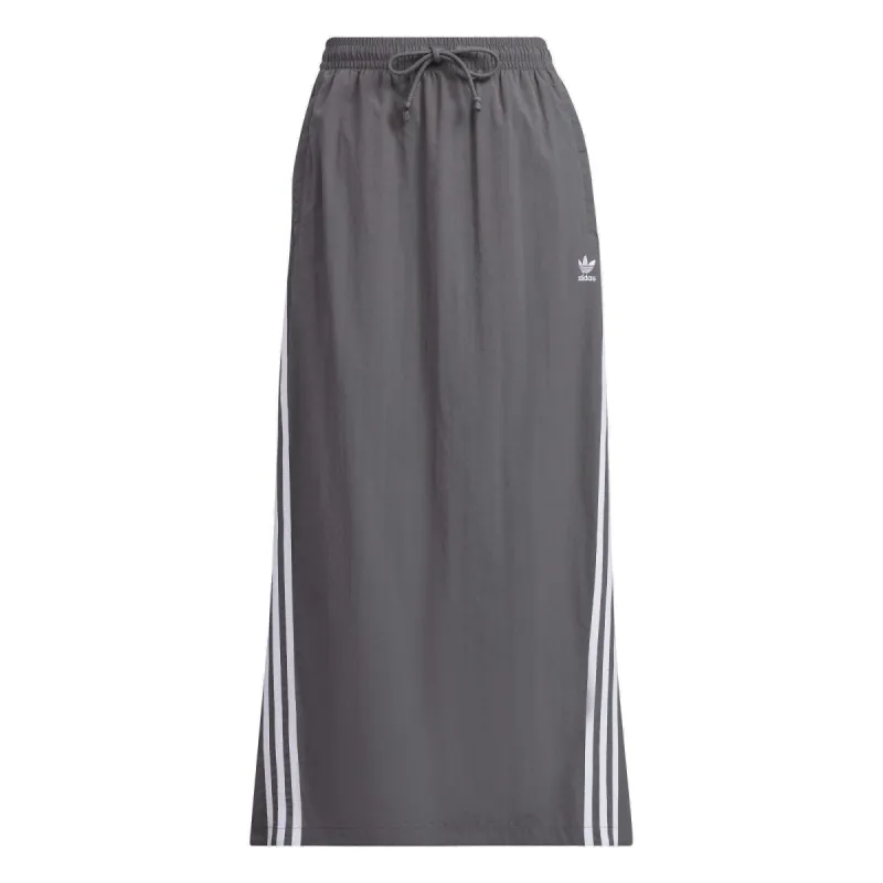 (WMNS) adidas 3-Stripes Parachute Skirt 'Grey' JC6124 sold by KicksCrew