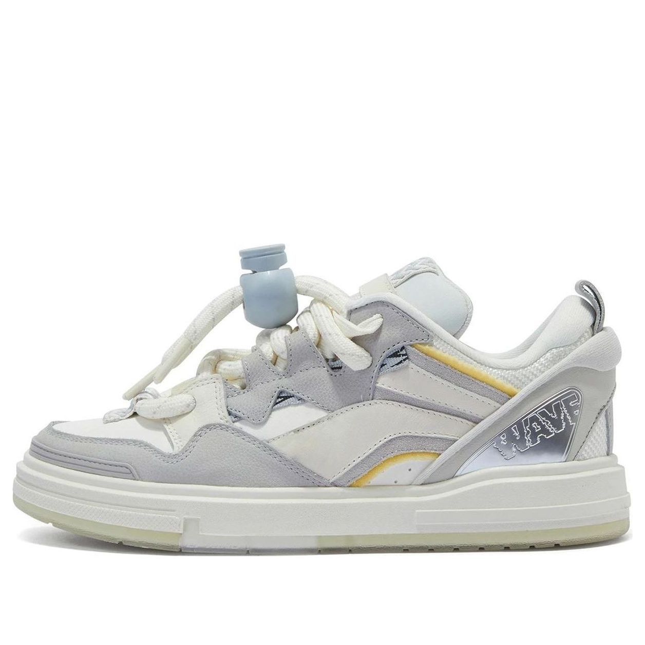 Li-Ning Weiwu SWAG Skate Shoes 'White Grey' AECT053-4 sold by KicksCrew