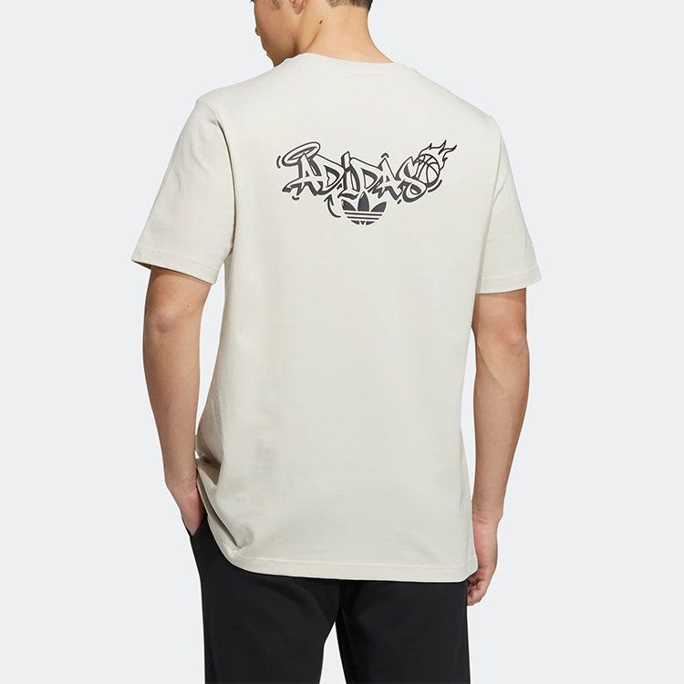 Adidas originals Graphic T-Shirts 'White' H49573 sold by KicksCrew product image thumbnail 4