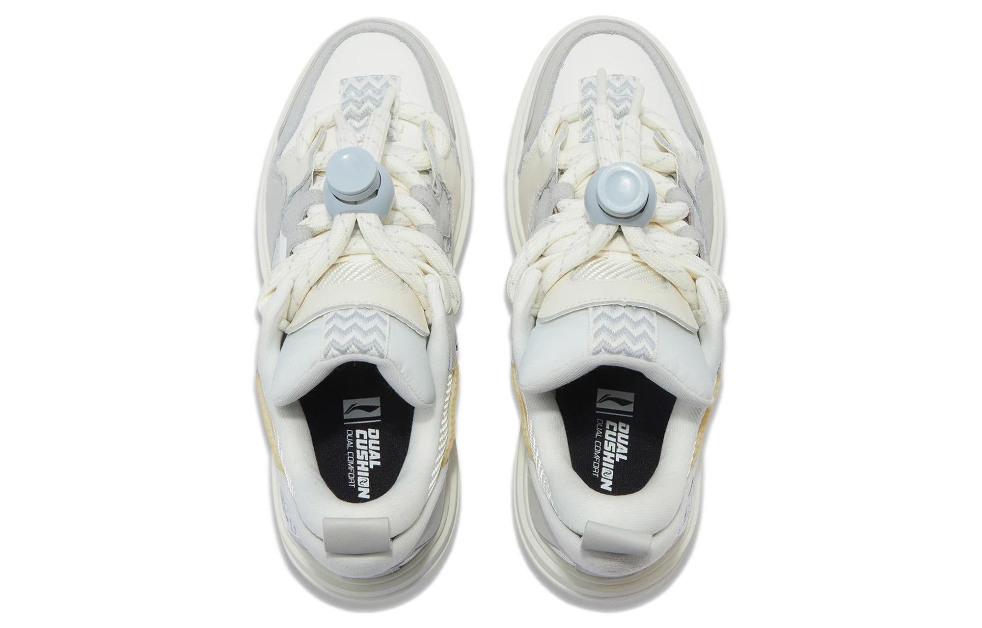 Li-Ning Weiwu SWAG Skate Shoes 'White Grey' AECT053-4 sold by KicksCrew product image thumbnail 4