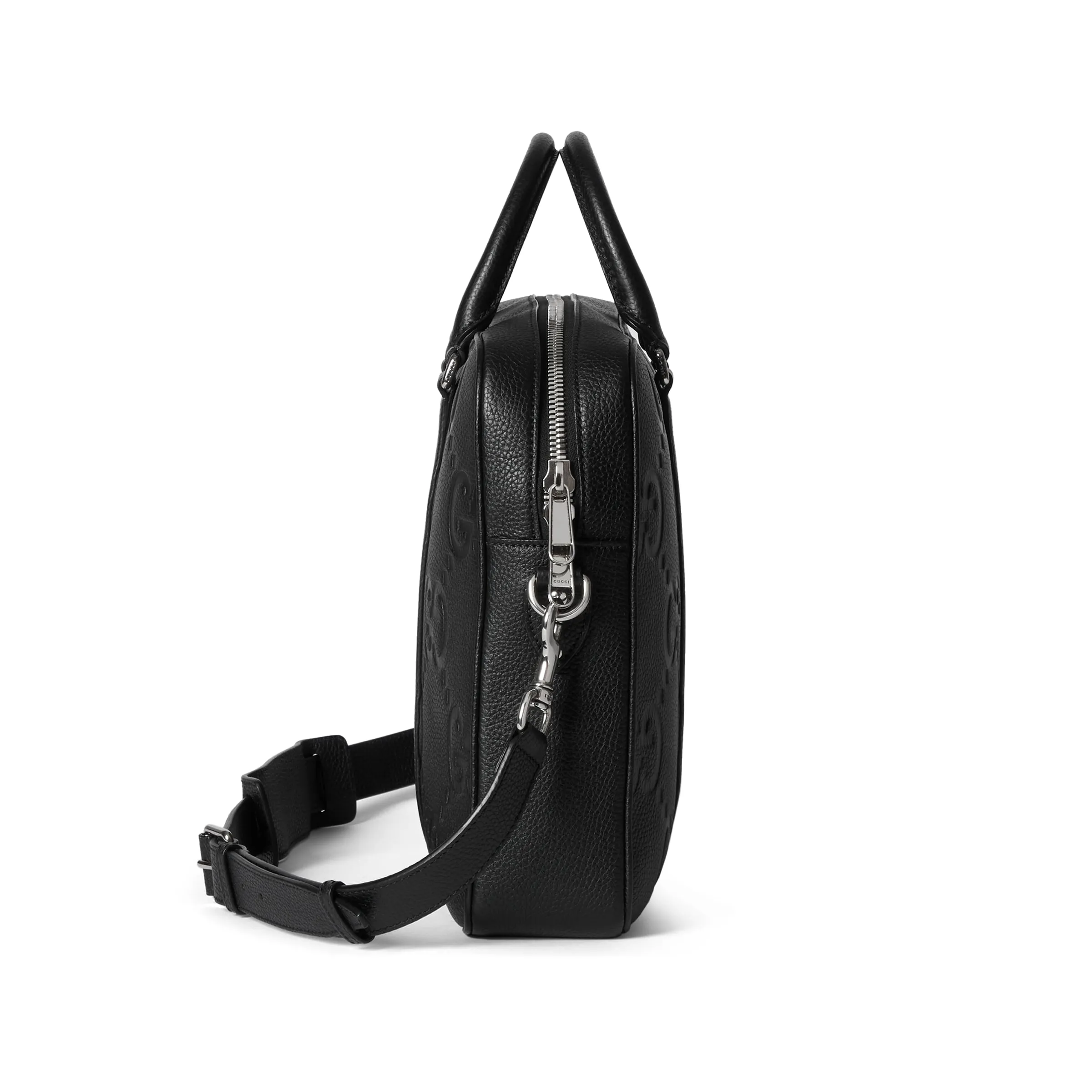 Gucci Jumbo GG Briefcase 'Black Canvas' 792264-AABY0-1000 sold by KicksCrew product image thumbnail 4