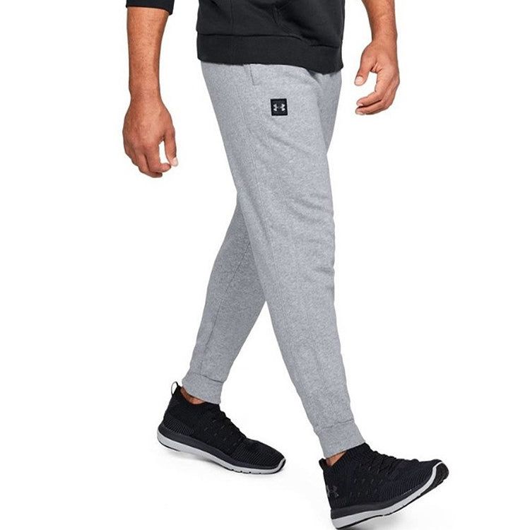 Under Armour Rival Jogger Fleece Pants 'Grey' 1320740-036 sold by KicksCrew product image thumbnail 3