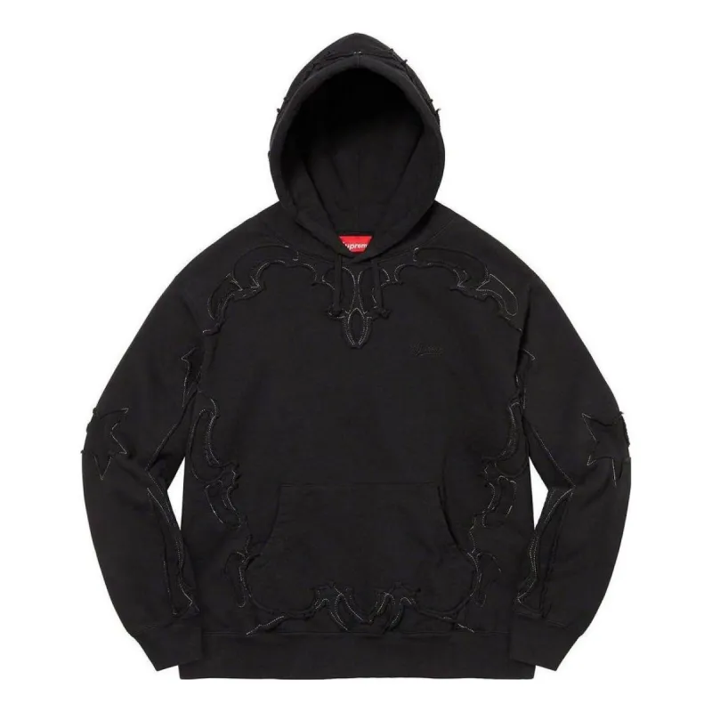 Supreme Western Cut Out Hooded Sweatshirt 'Black' SUP-SS23-217 sold by KicksCrew