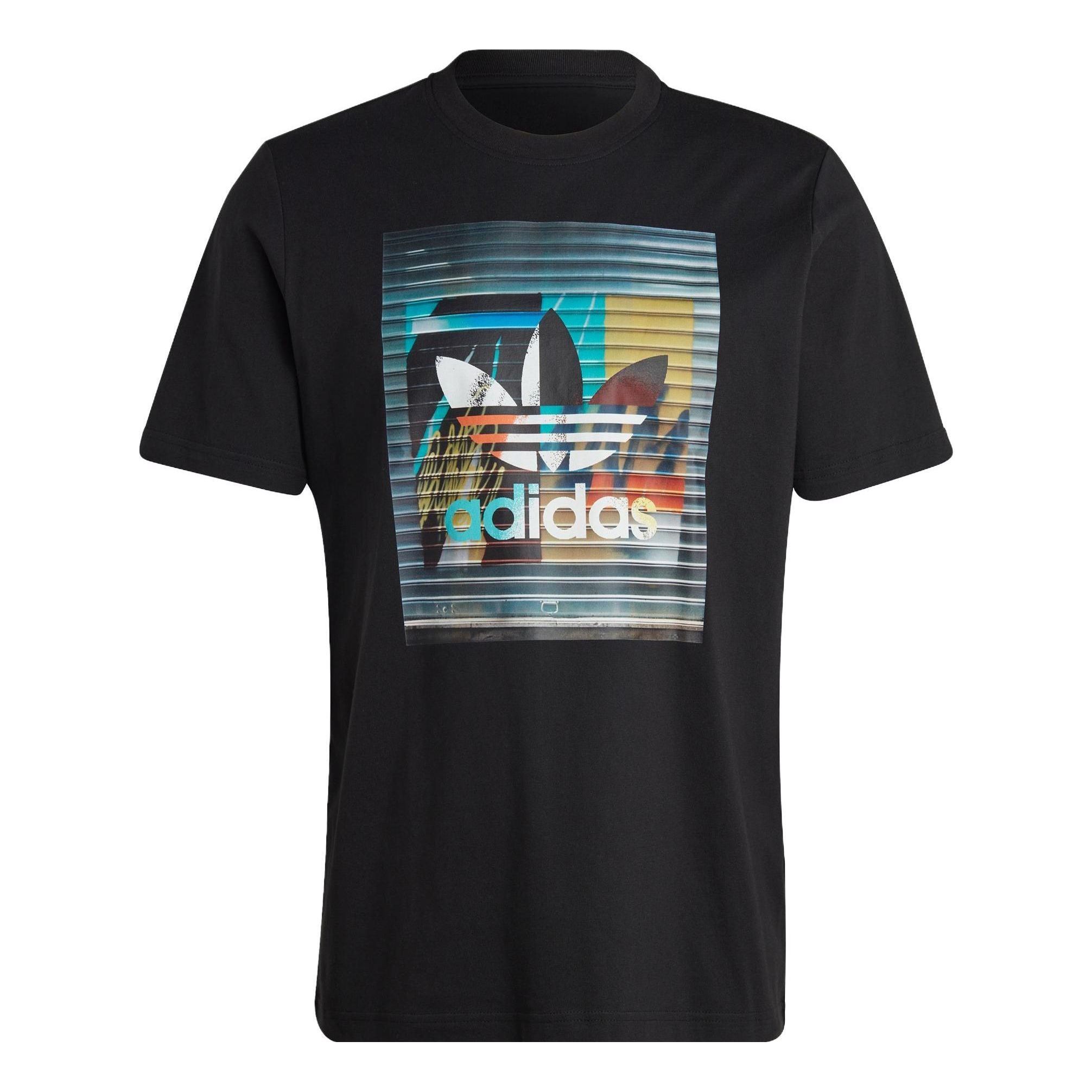 adidas originals Graphics off the Grid T-shirt 'Black' IC5729 sold by KicksCrew