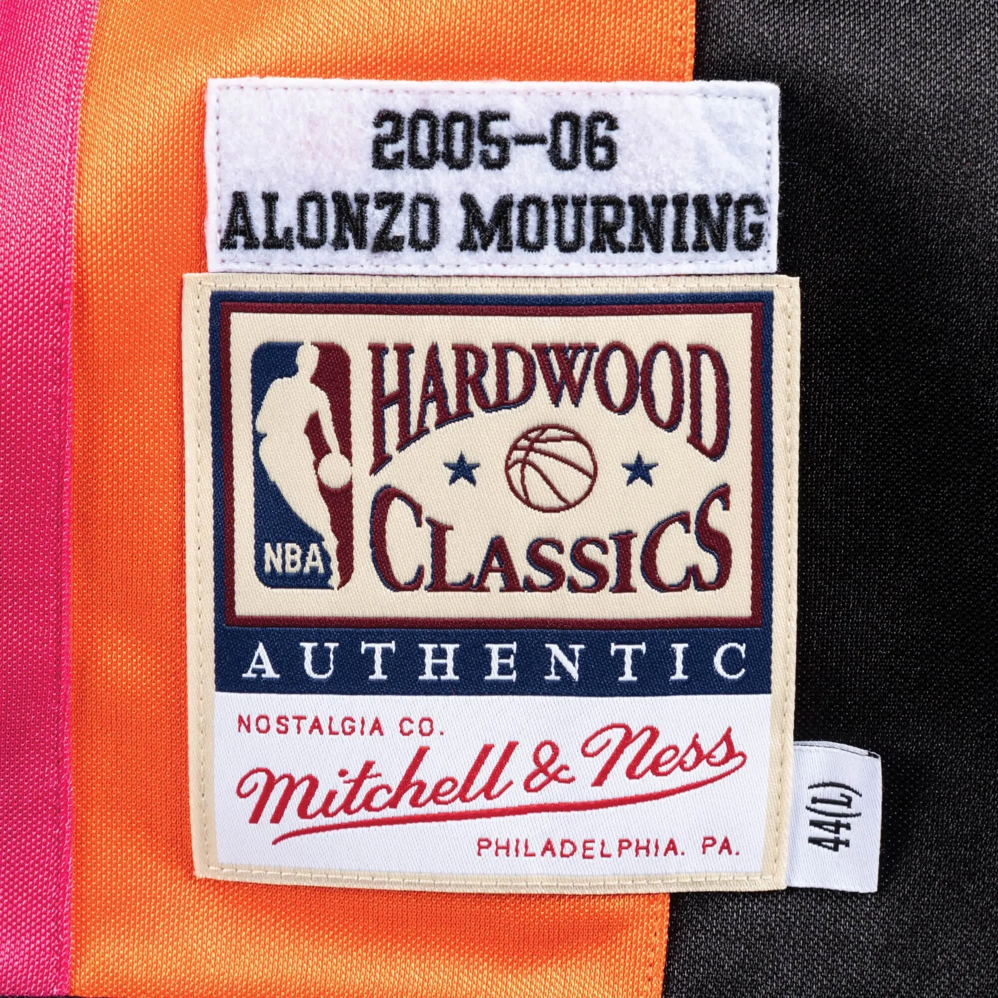 Mitchell & Ness x NBA Miami Heat 2005-06 Jerseys 'Alonzo Mourning 33' AJY4EL18032-MHEBLCK05AMO sold by KicksCrew product image thumbnail 3