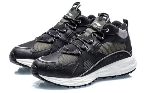 Li-Ning Pioneer Mid 'Black Grey' AGLQ139-3 sold by KicksCrew