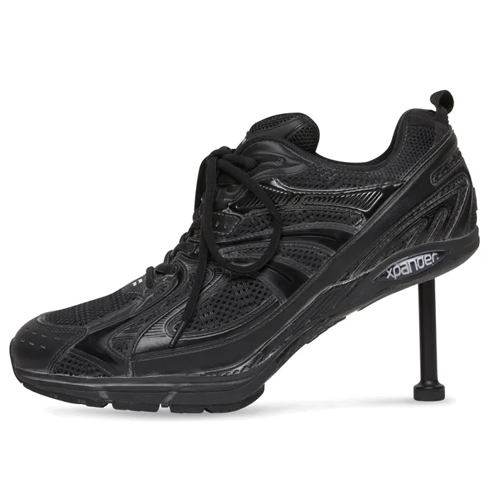(WMNS) Balenciaga X-Pander 80mm Sneaker Heels 'Black' 669046W2RC11090 sold by KicksCrew
