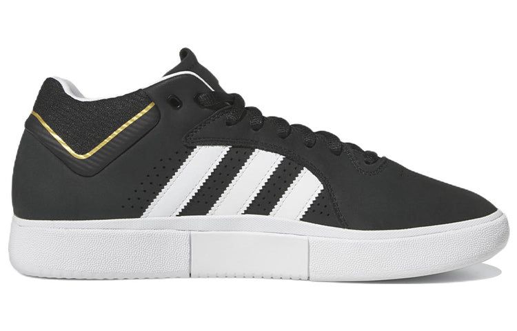 adidas Tyshawn 'Black White Gold' HQ2011 sold by KicksCrew product image thumbnail 2