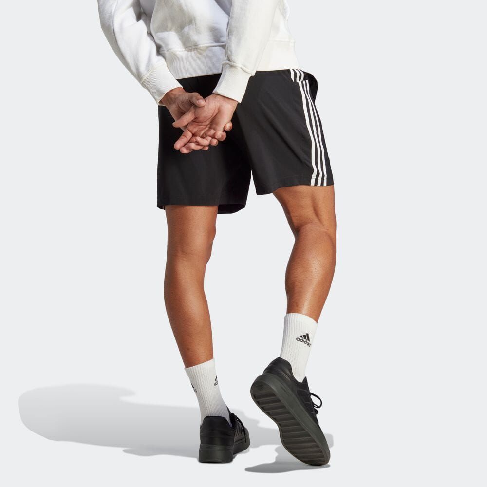 Adidas Aeroready Essentials Chelsea 3-Stripes Shorts 'Black' IC1484 sold by KicksCrew product image thumbnail 3