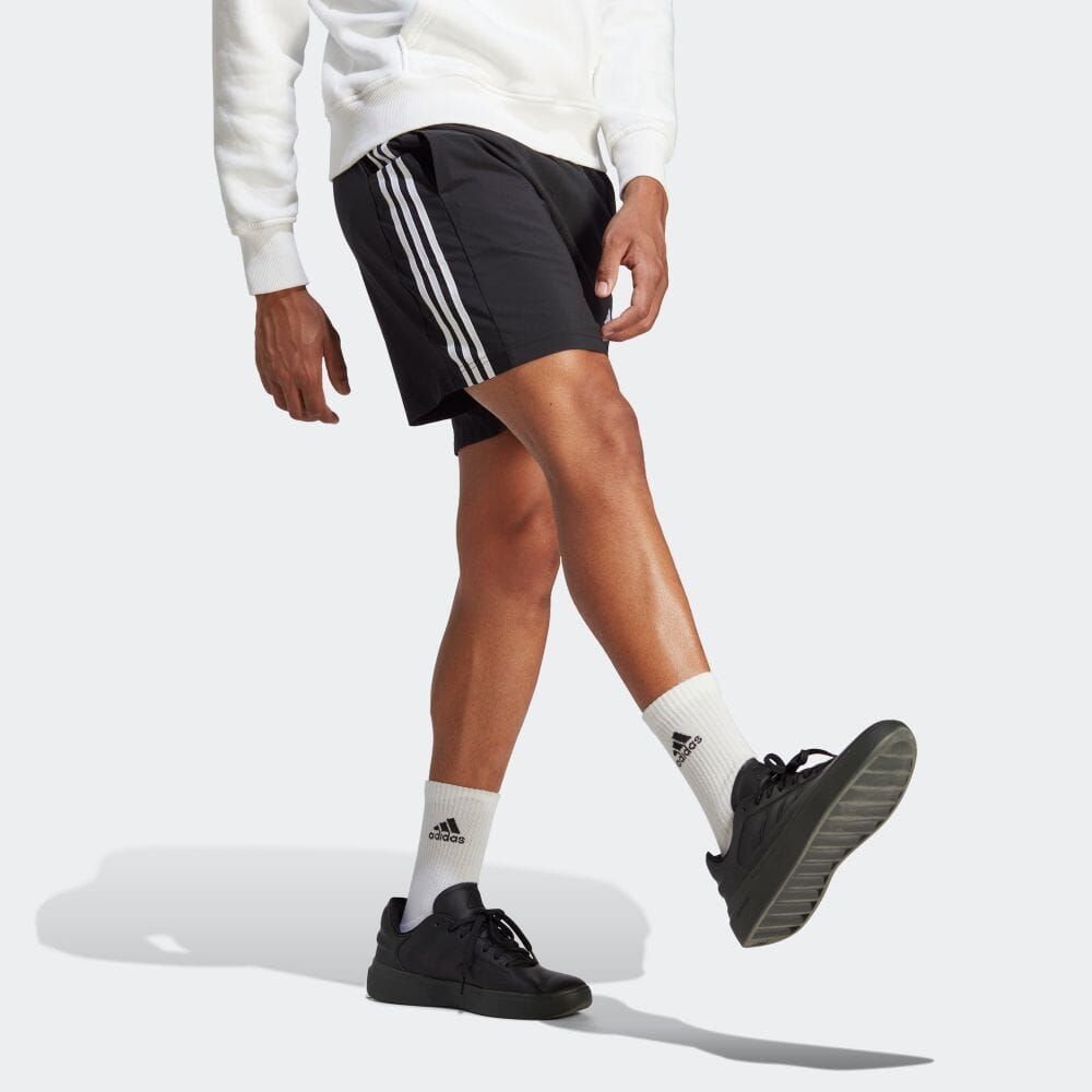 Adidas Aeroready Essentials Chelsea 3-Stripes Shorts 'Black' IC1484 sold by KicksCrew product image thumbnail 4