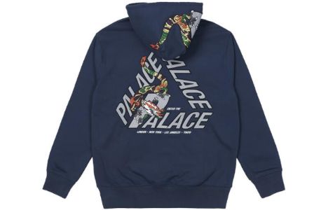Palace Dragon P-3 Hoodie 'Navy' P23CS059 sold by KicksCrew