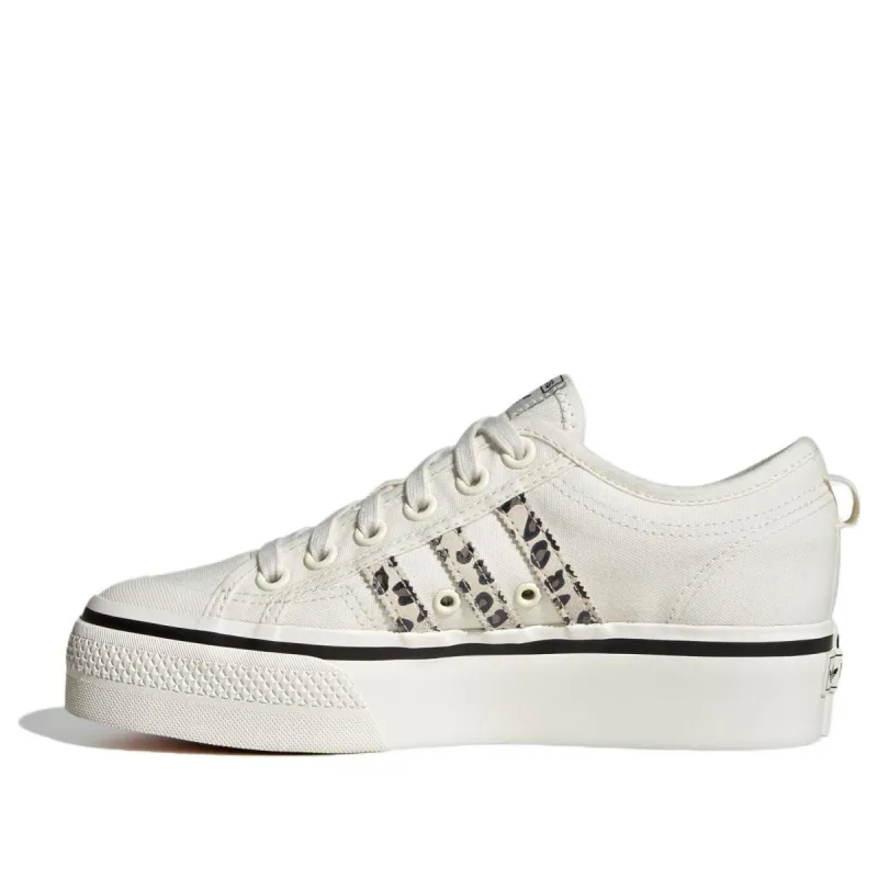 (WMNS) adidas NIZZA Platform 'White' IG5057 sold by KicksCrew
