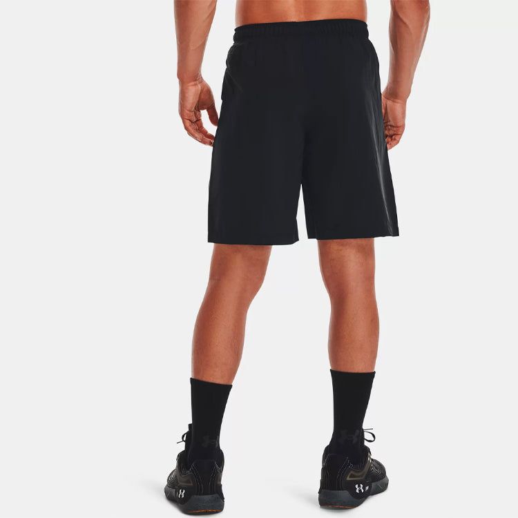 Under Armour Woven Graphic Sports Shorts 'Black Grey' 1362286-001 sold by KicksCrew product image thumbnail 5