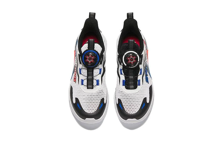 (GS) ANTA Running Series Sneakers 'White Black with Red Blue' A312425515-3 sold by KicksCrew product image thumbnail 3
