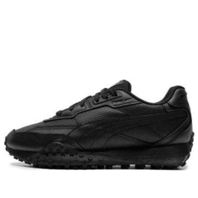 PUMA Blacktop Rider Leather 'Black' 393823-02 sold by KicksCrew