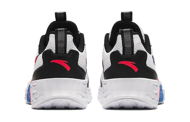 (GS) ANTA Running Series Sneakers 'White Black with Red Blue' A312425515-3 sold by KicksCrew product image thumbnail 4