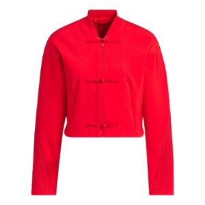 (WMNS) adidas x Samuel Gui Yang Jacket 'Red' JF6664 sold by KicksCrew