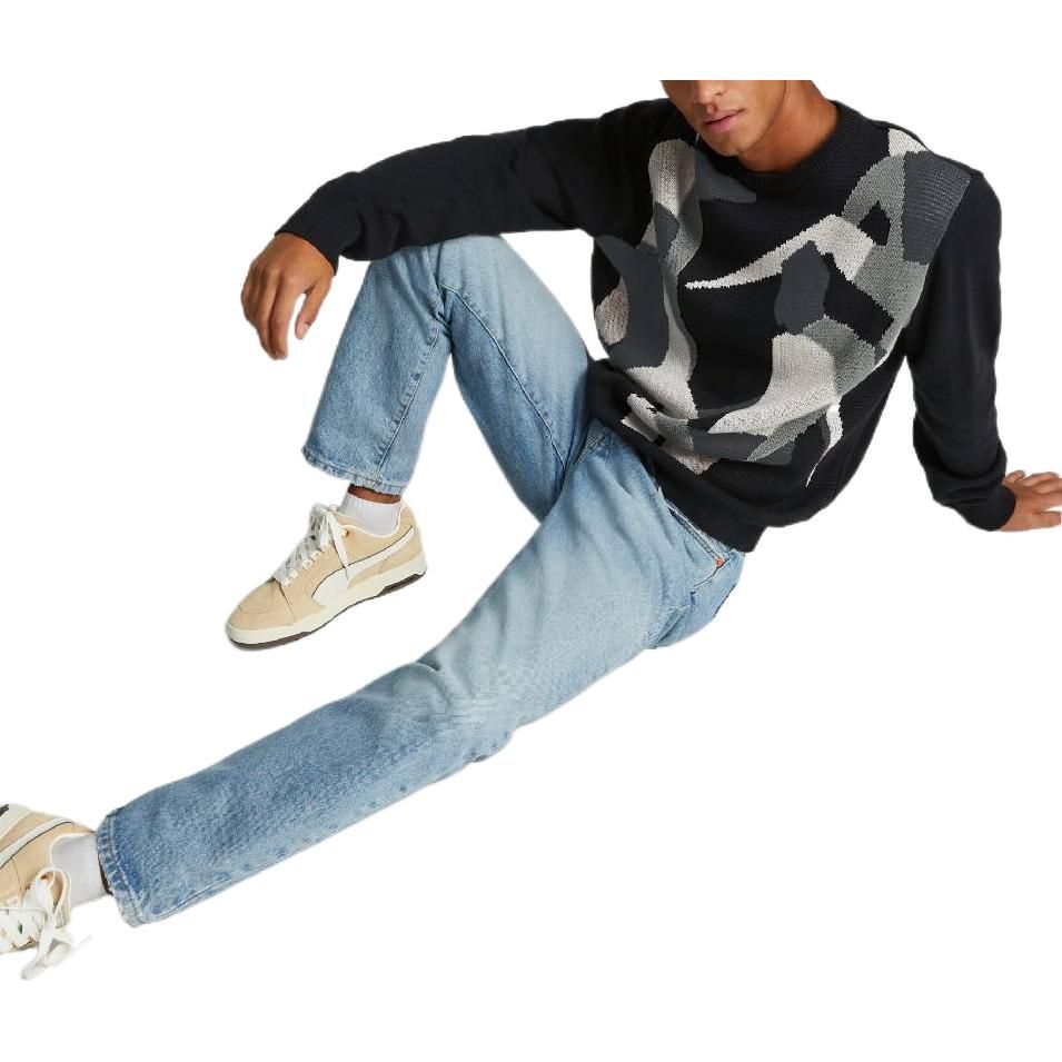 Puma Players Lounge Knit Crew Neck 'Black' 535804-01 sold by KicksCrew product image thumbnail 4