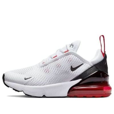 (PS) Nike Air Max 270 'White Siren Red' AO2372-111 sold by KicksCrew