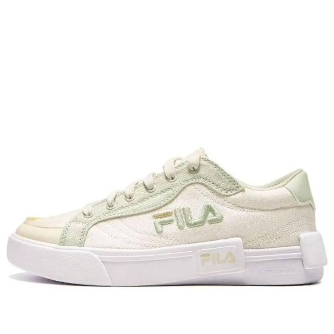 (GS) FILA FUSION Canva 'White Green' K15B321371PPWG sold by KicksCrew