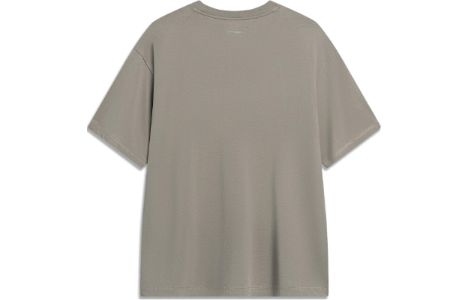 Li-Ning Logo Loose Fit T-shirt 'Taupe' AHST723-5 sold by KicksCrew