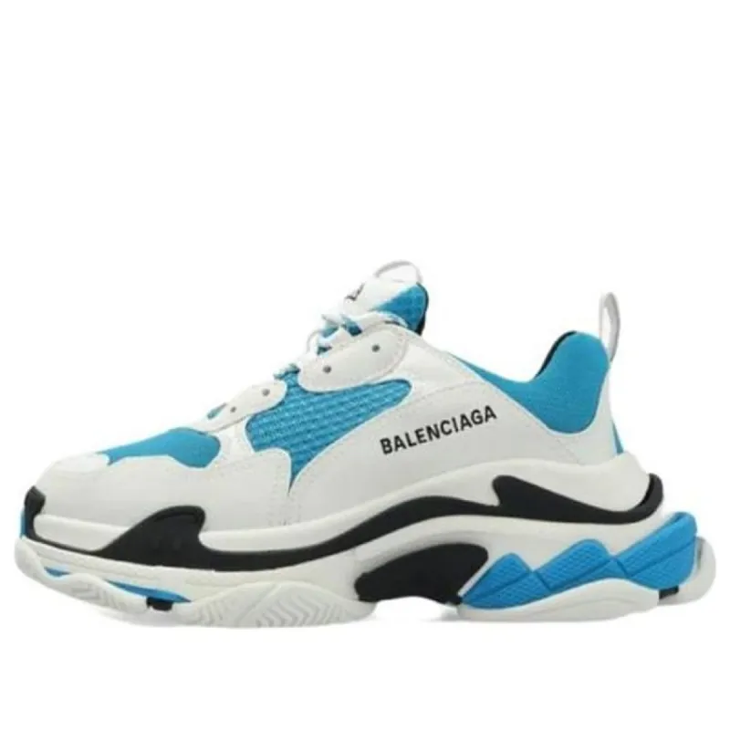 Balenciaga Triple S Sneakers 'White Carib Blue' 536737W2FW59941 sold by KicksCrew