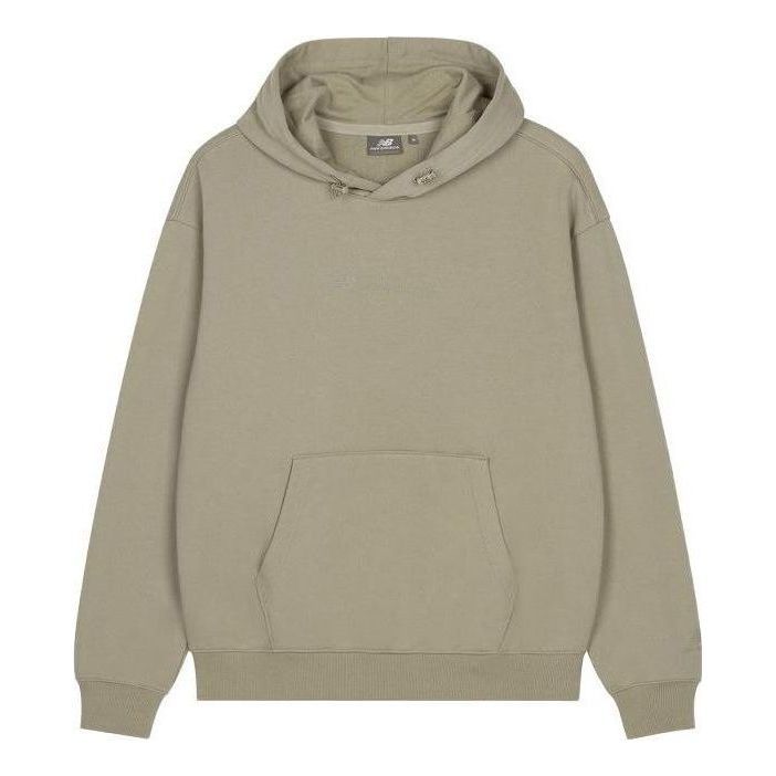 New Balance Lifestyle Casual Hoodie 'Khaki Green' 5CD37221-LBE sold by KicksCrew