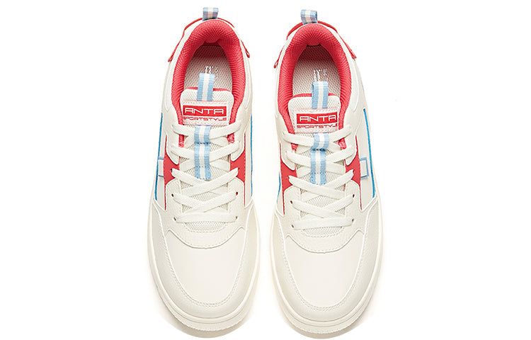 (WMNS) ANTA Casual Skate Shoes 'White Blue Red' 922018061-16 sold by KicksCrew product image thumbnail 3