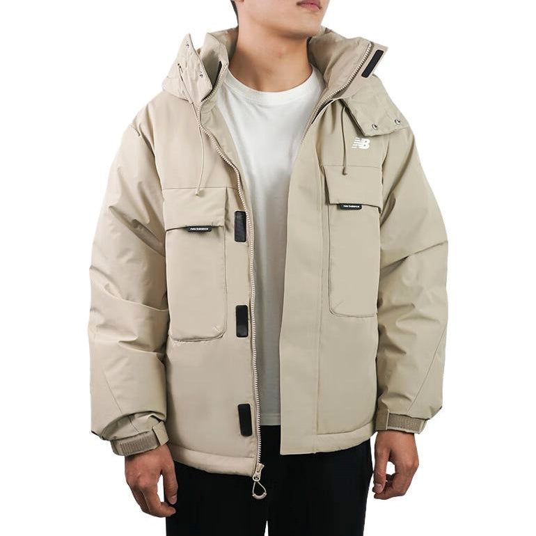 New Balance Lifestyle Down Jacket 'Beige' AMJ34317-SOT sold by KicksCrew product image thumbnail 3