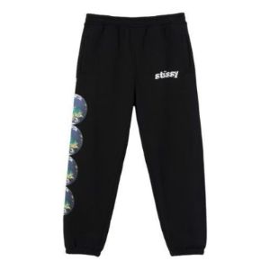 Stussy Catch The Wave Sweatpants 'Black' 316059 sold by KicksCrew