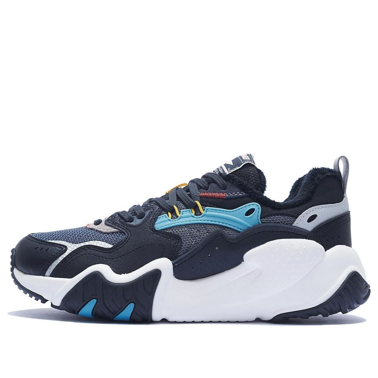 Li-Ning X-Claw Lite Wntr 'Black Grey Blue' AGCS347-1 sold by KicksCrew