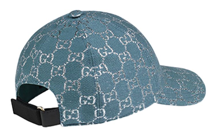 Gucci GG Lamé Baseball Hat 'Blue' 631953-3HK75-4660 sold by KicksCrew product image thumbnail 3