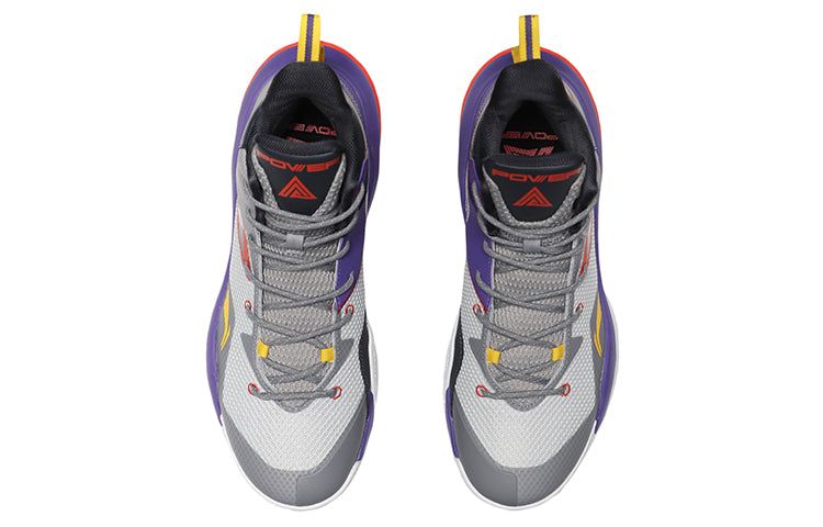 Li-Ning Power 7 'Grey Purple' ABPQ041-3 sold by KicksCrew product image thumbnail 4