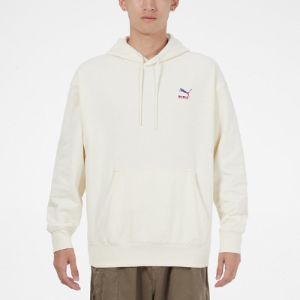 Puma Logo Hoodie 'Cream' 534443-73 sold by KicksCrew