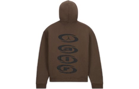 Air Jordan x Travis Scott SS24 Pullover Hoodie 'Brown' DZ5502-275 sold by KicksCrew