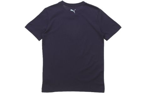 Puma Essentials Logo T-Shirt 'Navy Blue' 588011-06 sold by KicksCrew